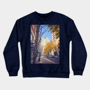 Fall in City Crewneck Sweatshirt